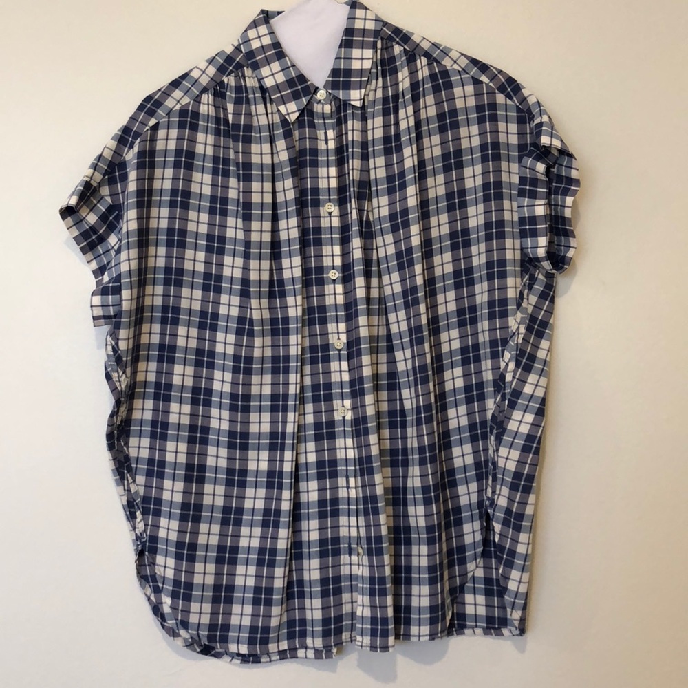 Madewell plaid button down